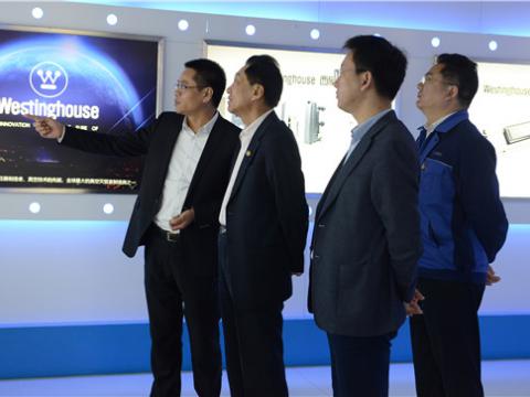 中国电子商会会长王宁赴w66利来集团调研