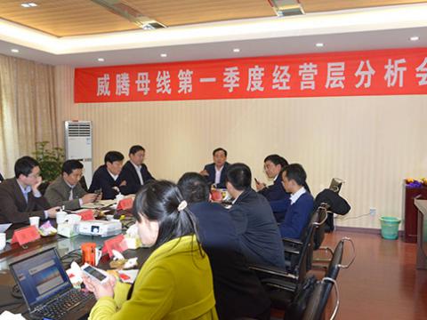江苏w66利来实现首季开门红—一季度谋划事情聚会在铜业公司新厂区顺遂召开
