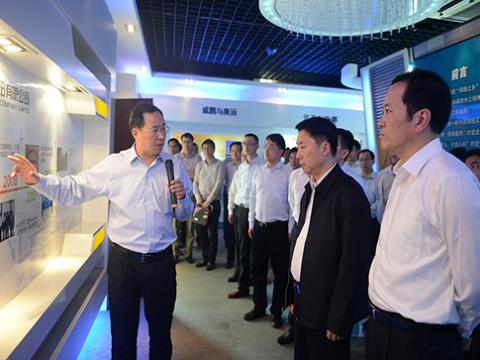 镇江市委书记夏锦文莅临w66利来股份视察