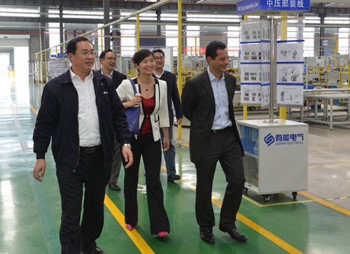 通用电气（GE）工业系统副总裁考察有能集团-栏目内容详细页-公司新闻